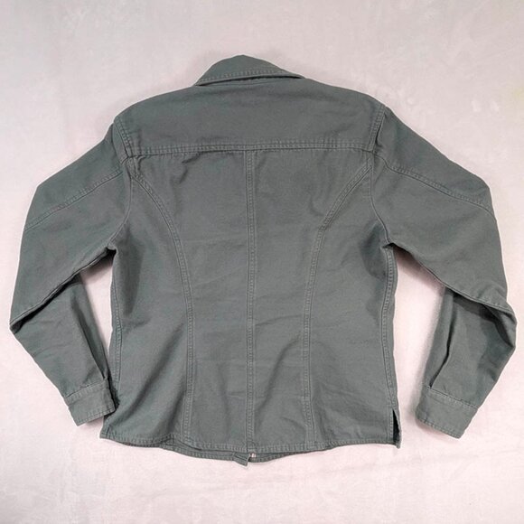 Natural Reflections Shacket Shirt Womens L Green Gorpcore Cabincore Lumberjack - Picture 3 of 10